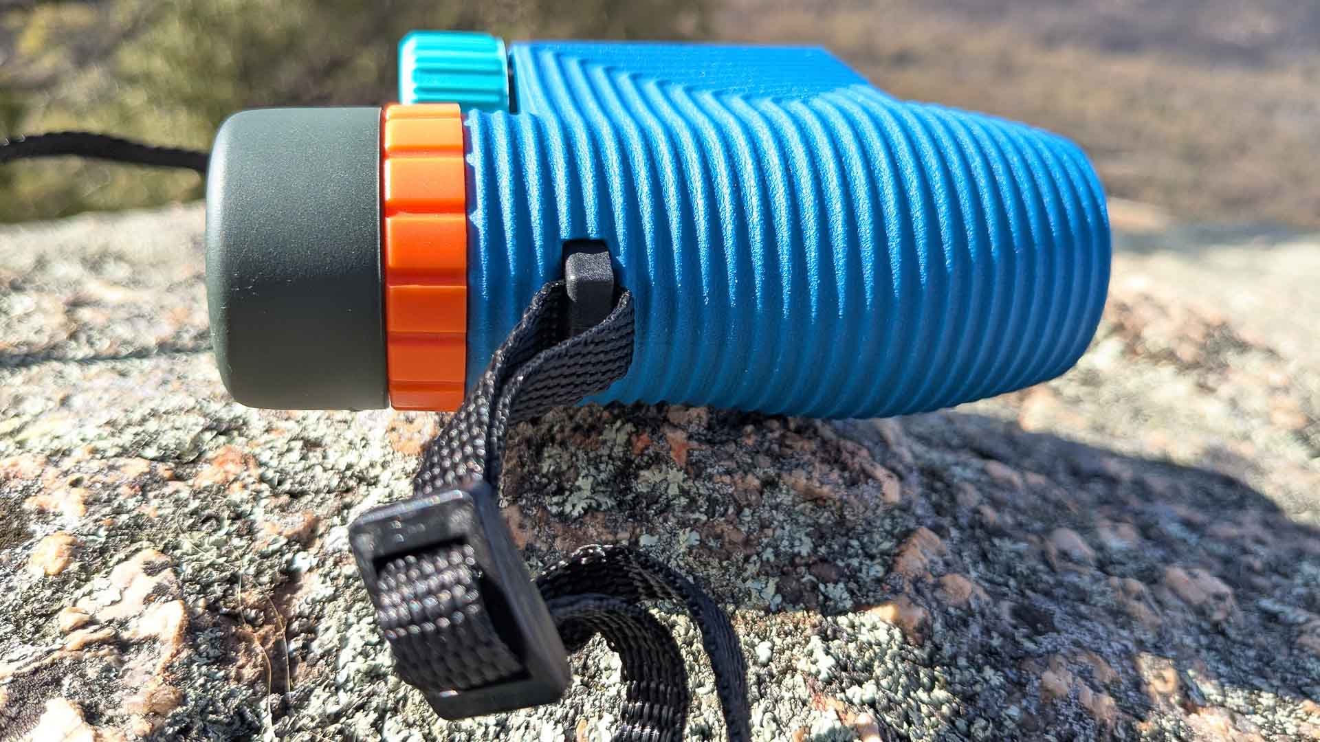 Nocs Provisions Binocular Comparison: Standard Issue vs Field Issue, Jess Barlow, binoculars, standard issue, crappy strap