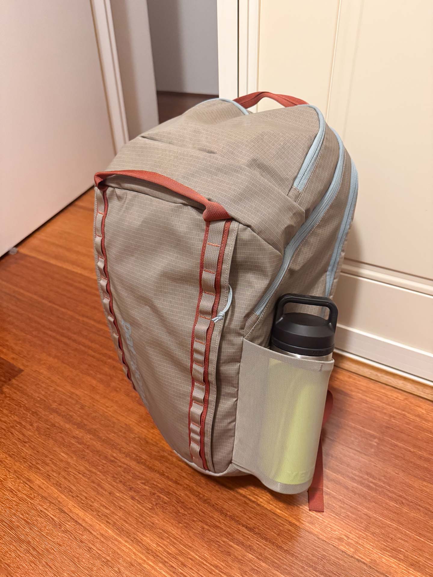 Patagonia Black Hole 32L Daypack - Long Term Review and Test, tim ashelford, bottle