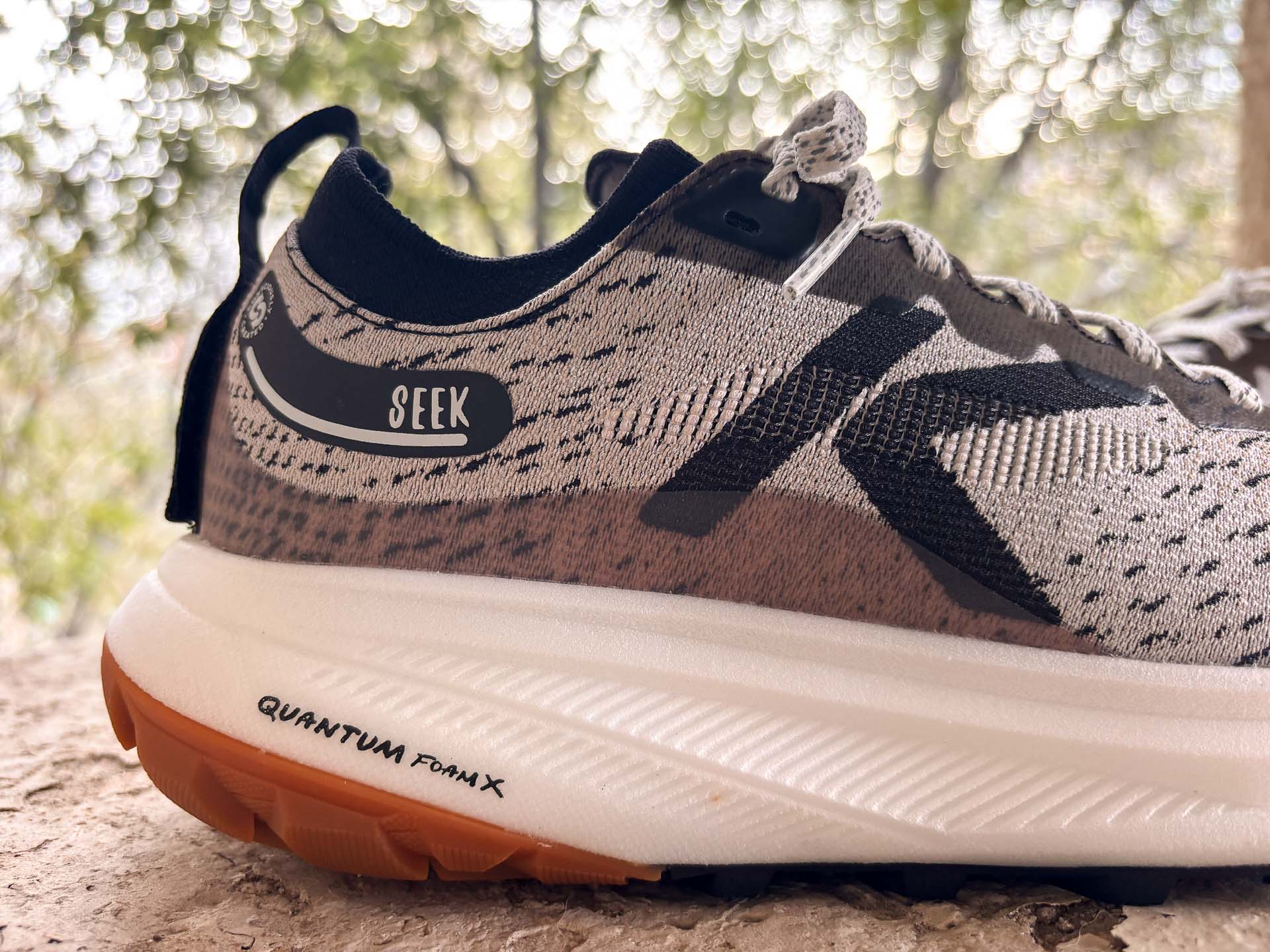 Keen Seek Trail Running Shoe – Reviewed and Tested, review by Pippa Salmon, heel