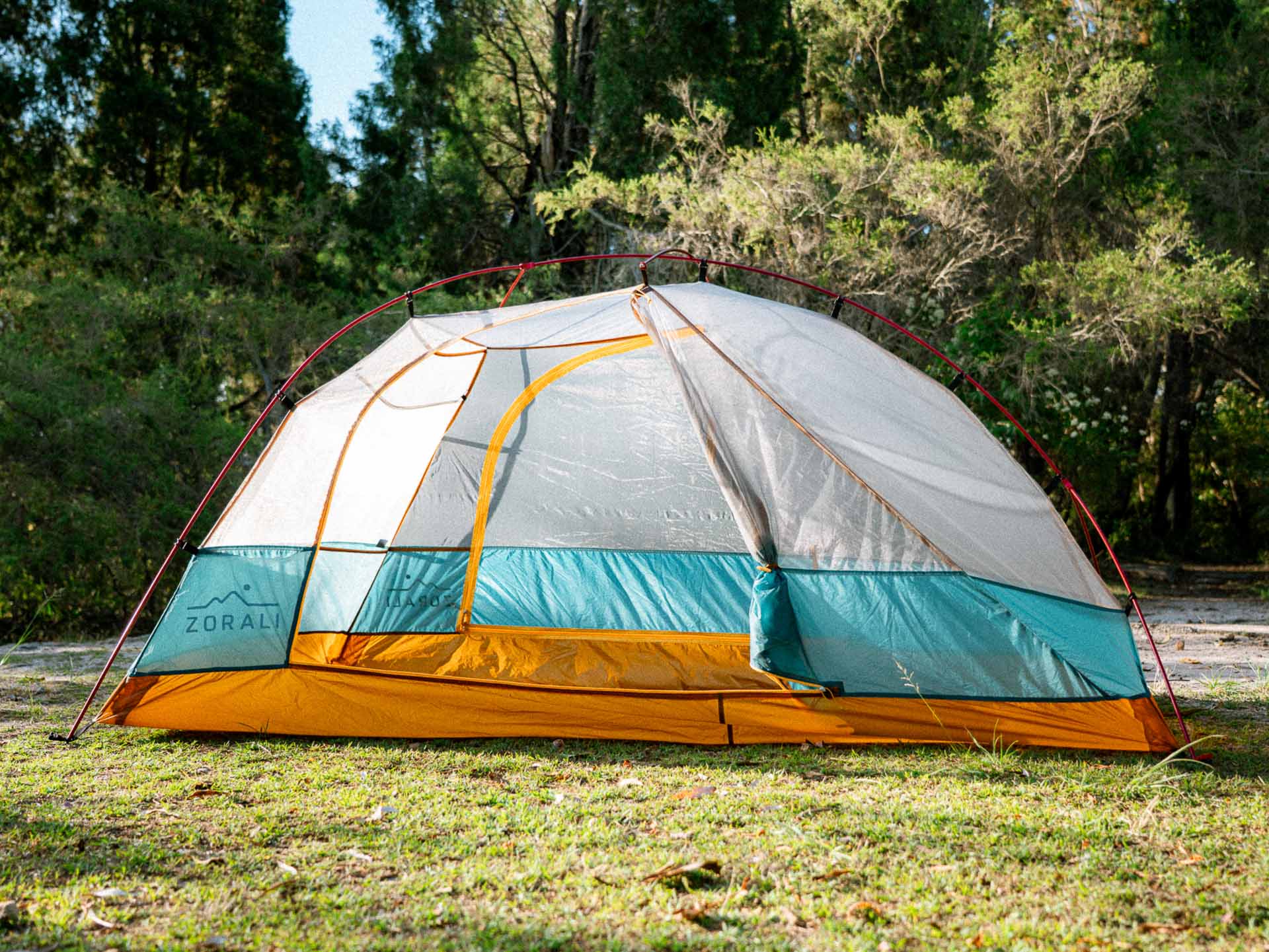 Zorali Summit-Seeker 2P UL Backpacking Tent – Reviewed & Tested, Evan Andrews, gear review, tent photos, tent door