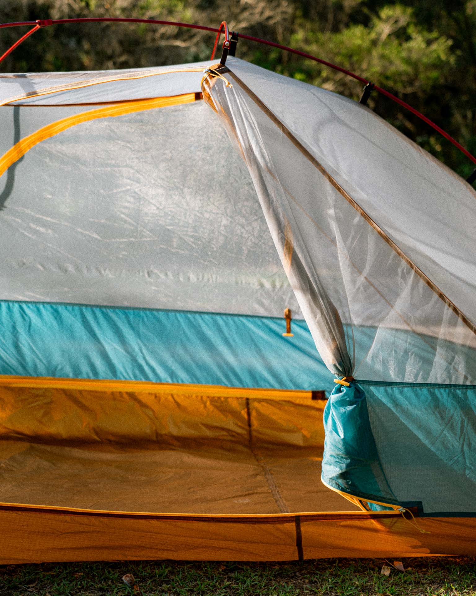 Zorali Summit-Seeker 2P UL Backpacking Tent – Reviewed & Tested, Evan Andrews, gear review, tent photos, tent door