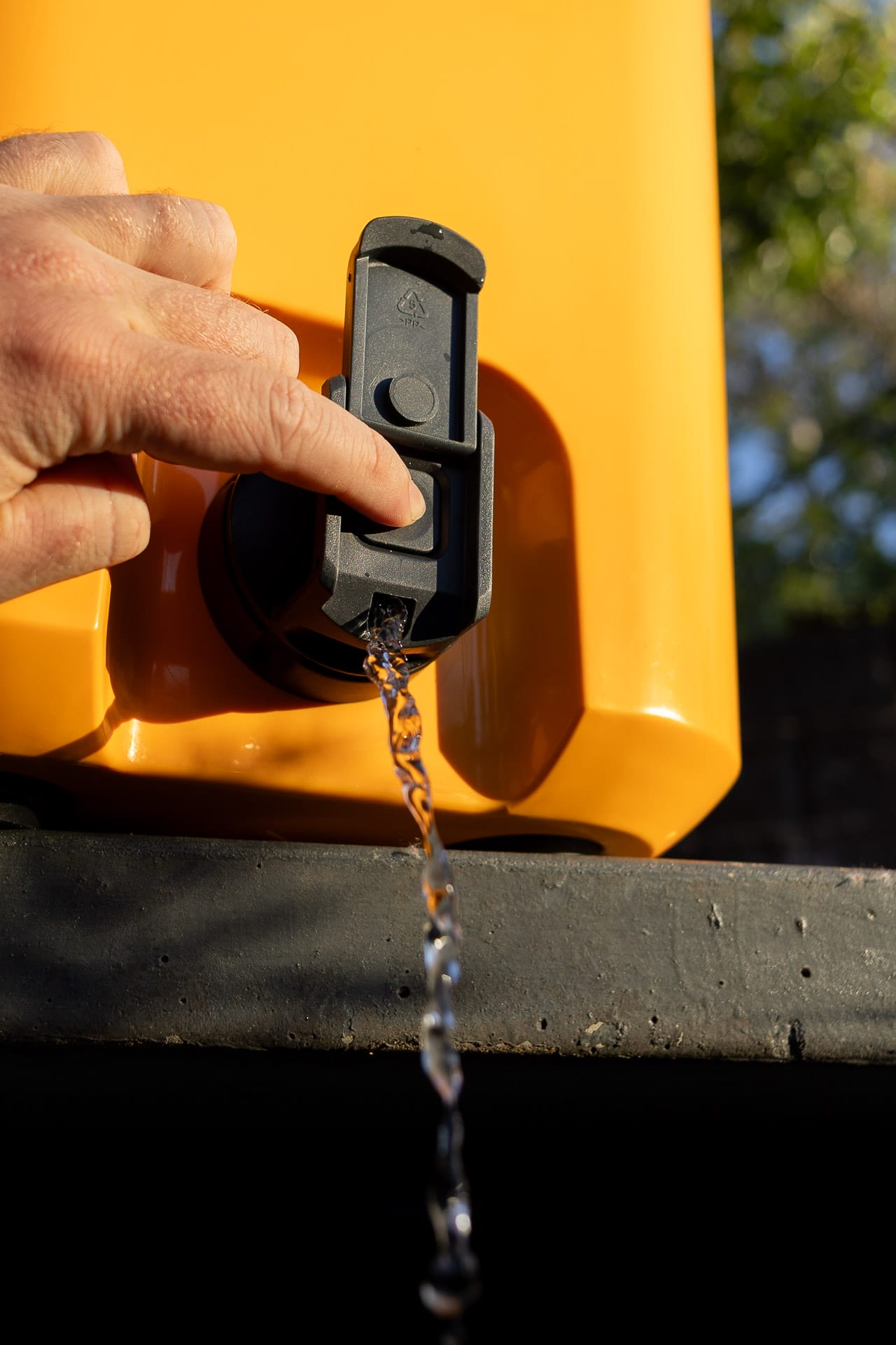 The Humble Cooler Has Had a Glow Up! My First Look at the Dometic Recon, photo by Tim Ashelford, recon hardside 16L, tap, water