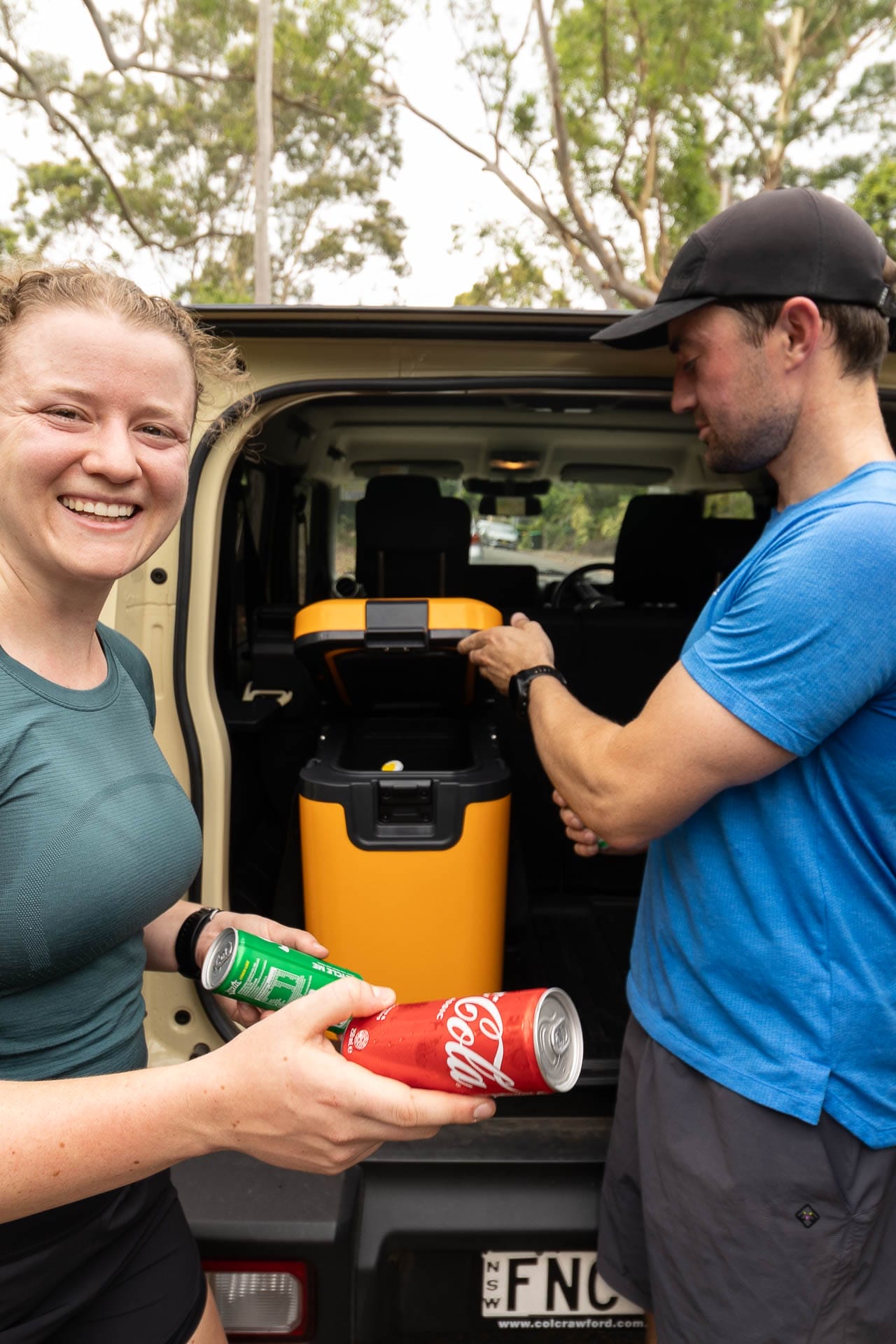 The Humble Cooler Has Had a Glow Up! My First Look at the Dometic Recon, photo by Tim Ashelford, recon hardside 16L, 4wd, coke, sophie lane