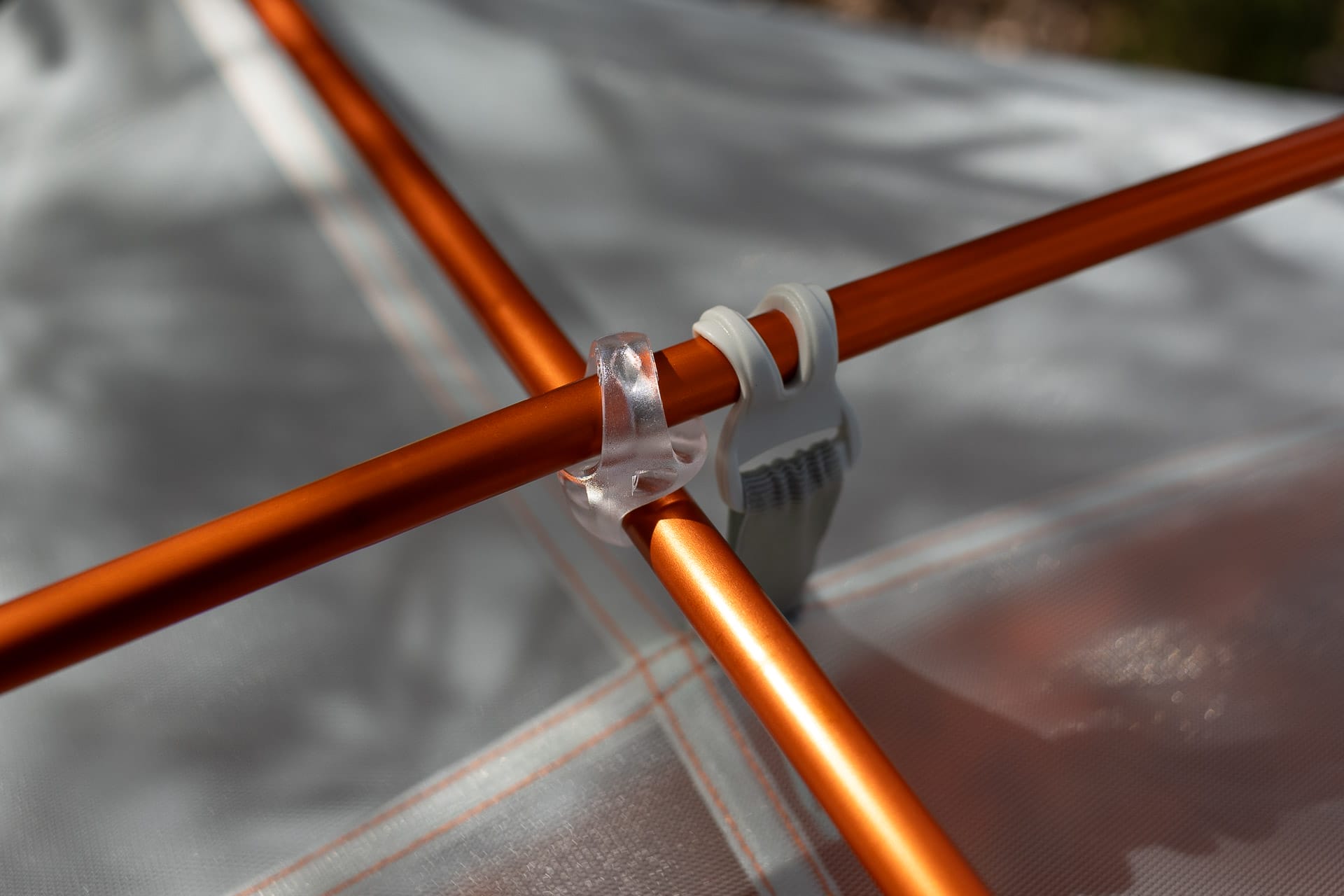 Big Agnes Copper Spur UL1 3 Season 1 Person Hiking Tent – Tested & Reviewed, photo by Tim Ashelford, Splendour Rock, Blue Mountains, spreader pole