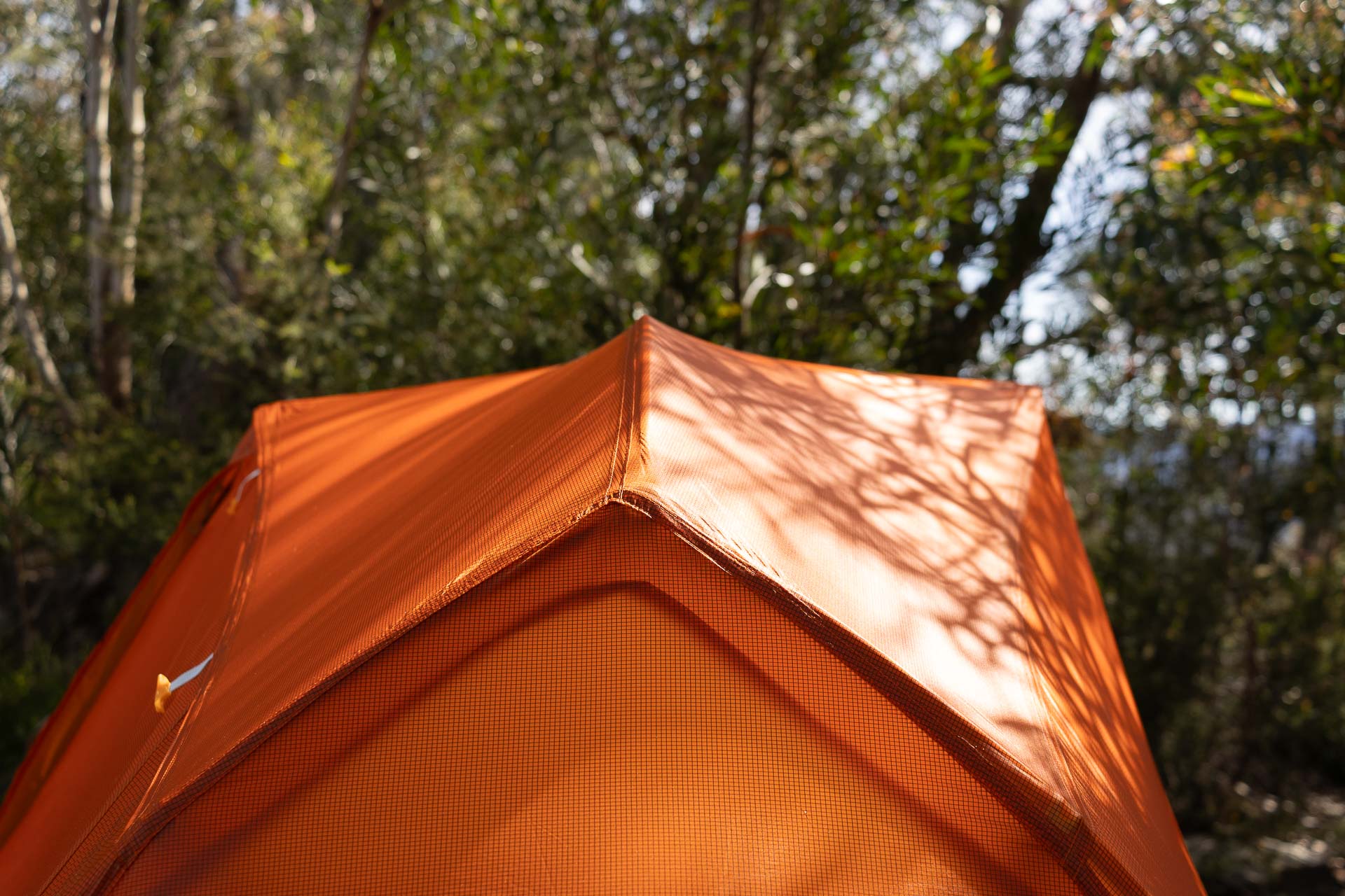 Big Agnes Copper Spur UL1 3 Season 1 Person Hiking Tent – Tested & Reviewed, photo by Tim Ashelford, Splendour Rock, Blue Mountains, spreader pole