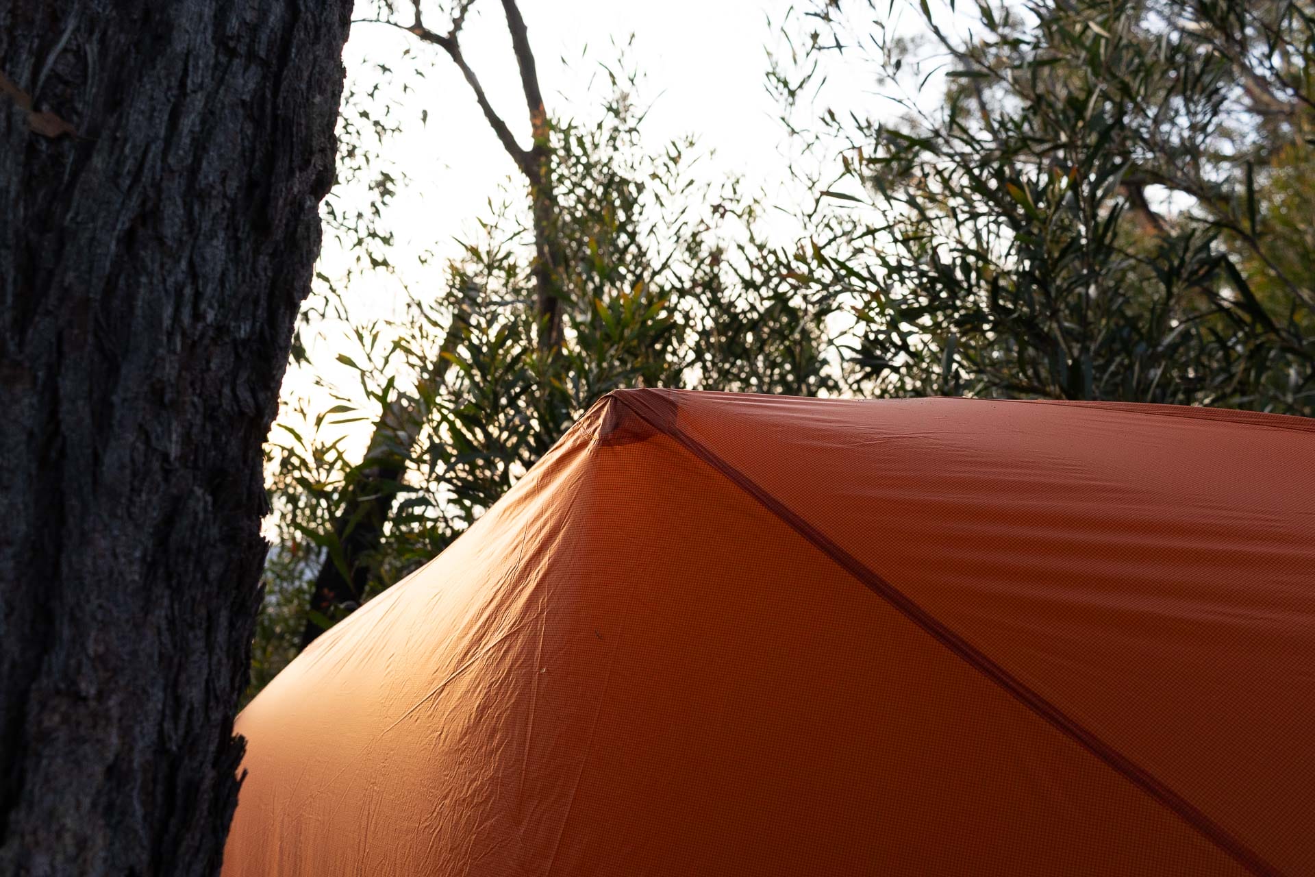 Big Agnes Copper Spur UL1 3 Season 1 Person Hiking Tent – Tested & Reviewed, photo by Tim Ashelford, Splendour Rock, Blue Mountains, fly