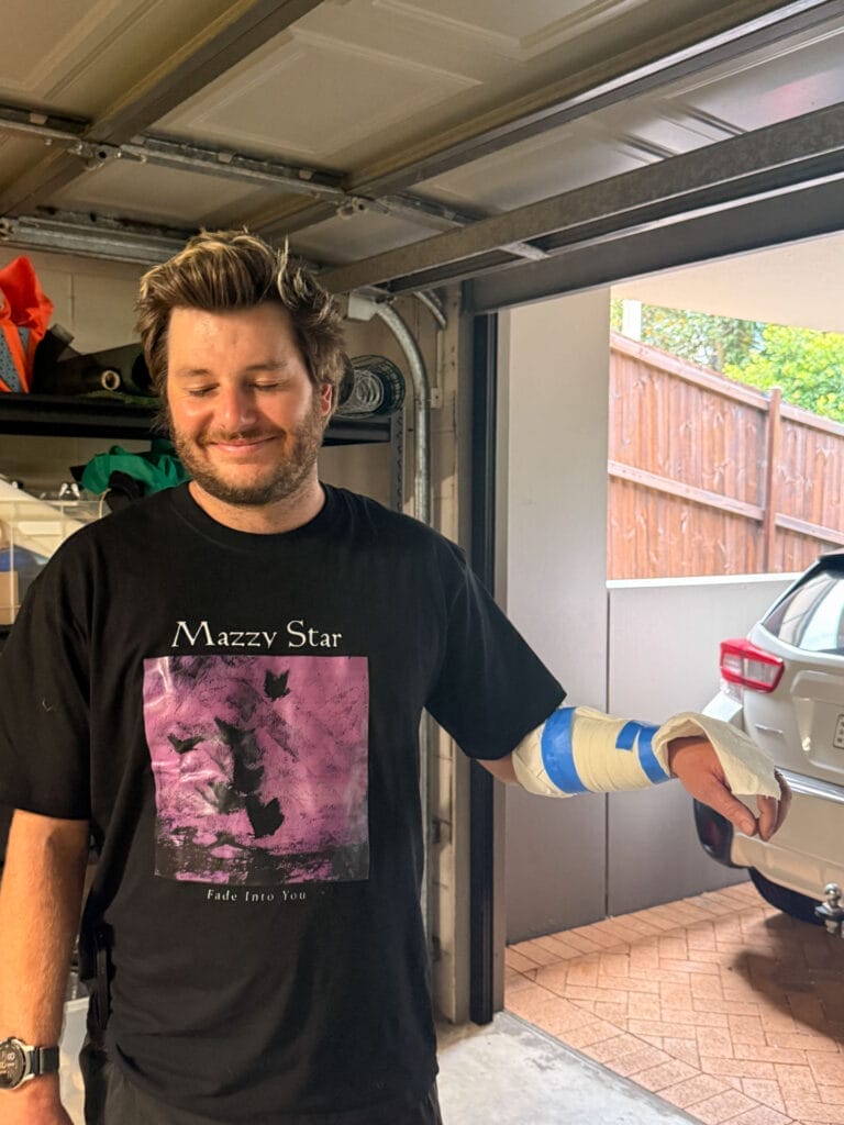 Packing Your Bicycle for a Flight – Everything You Need To Know, by Tim Ashelford, photo by tim ashelford, injured Sam