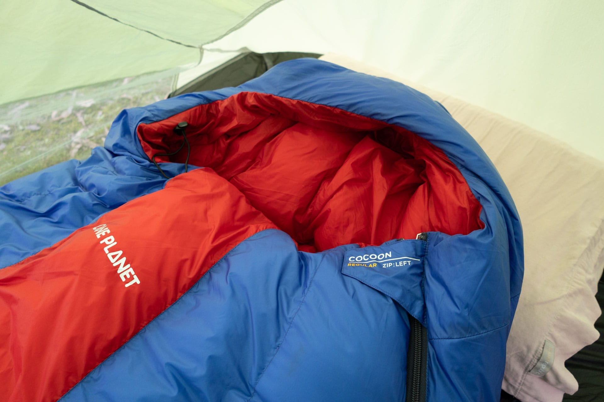 One Planet Cocoon -11 Down Sleeping Bag – Reviewed & Tested, tim ashelford, winter, camping, hood