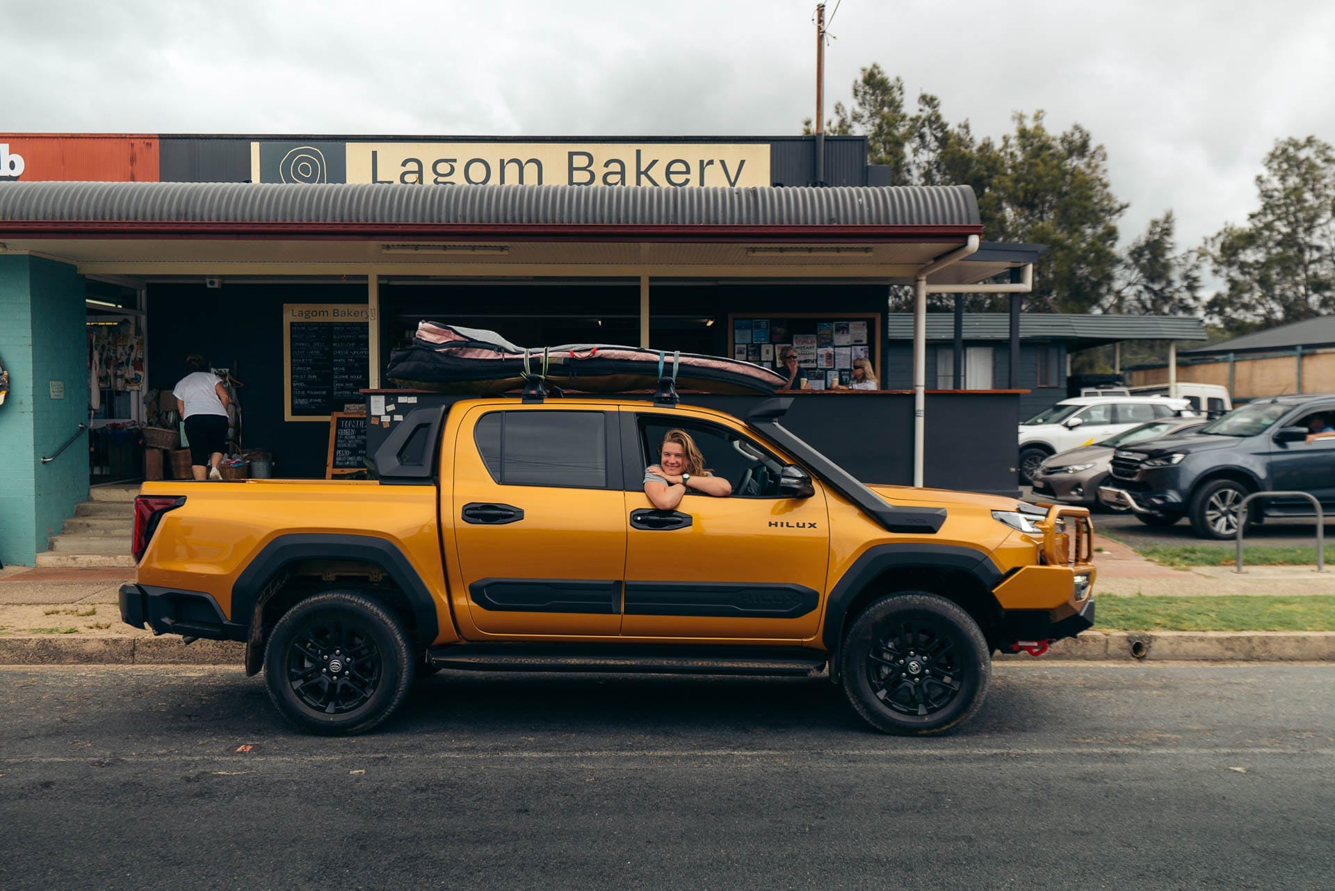 Why I’d Choose My Lifestyle Over a Paycheck – Every Time, photo by Paul Lojszczyk, Eva Davis-Boermans, toyota hilux, south coast, nsw, lagom bakery
