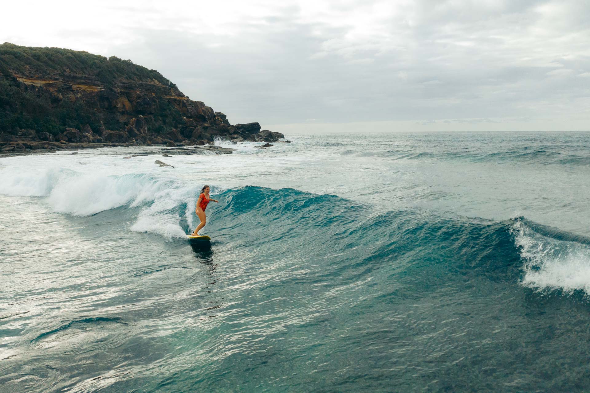 Why I’d Choose My Lifestyle Over a Paycheck – Every Time, photo by Paul Lojszczyk, Eva Davis-Boermans, toyota hilux, south coast, nsw, surfing, wave, beach