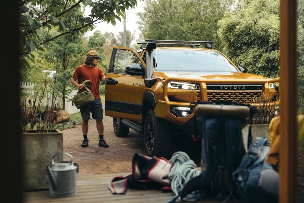 Toyota Hilux, Daygin, adventure preparation, outdoor gear, off-road vehicle, Blue Mountains adventure