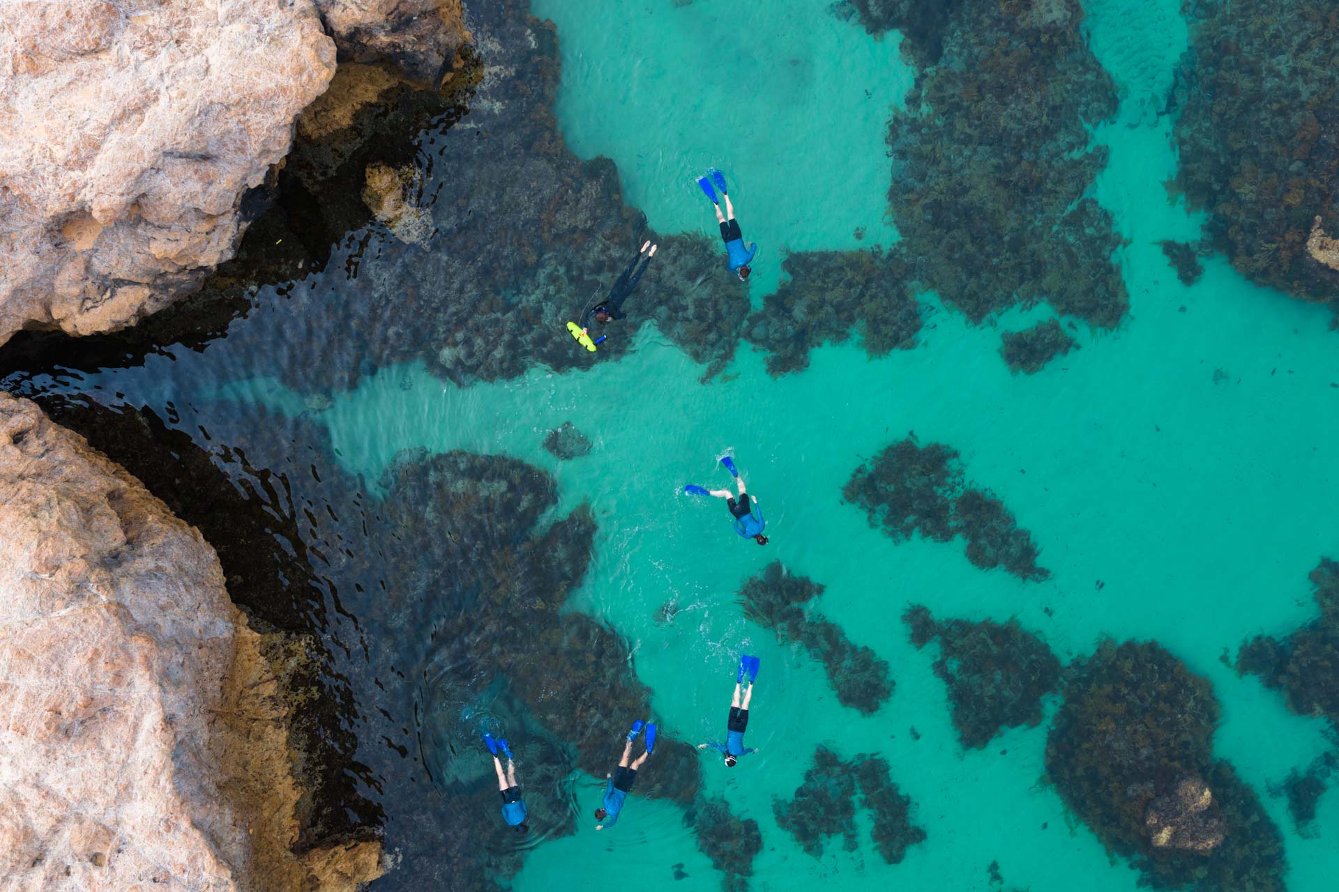 I SUPed, Snorkled, and Hiked Through the Most Beautiful Parts of the Mornington Peninsula, WAM, photo by Neisha Breen, Mastercard Priceless, Mornington Peninsula, drone, snorkel