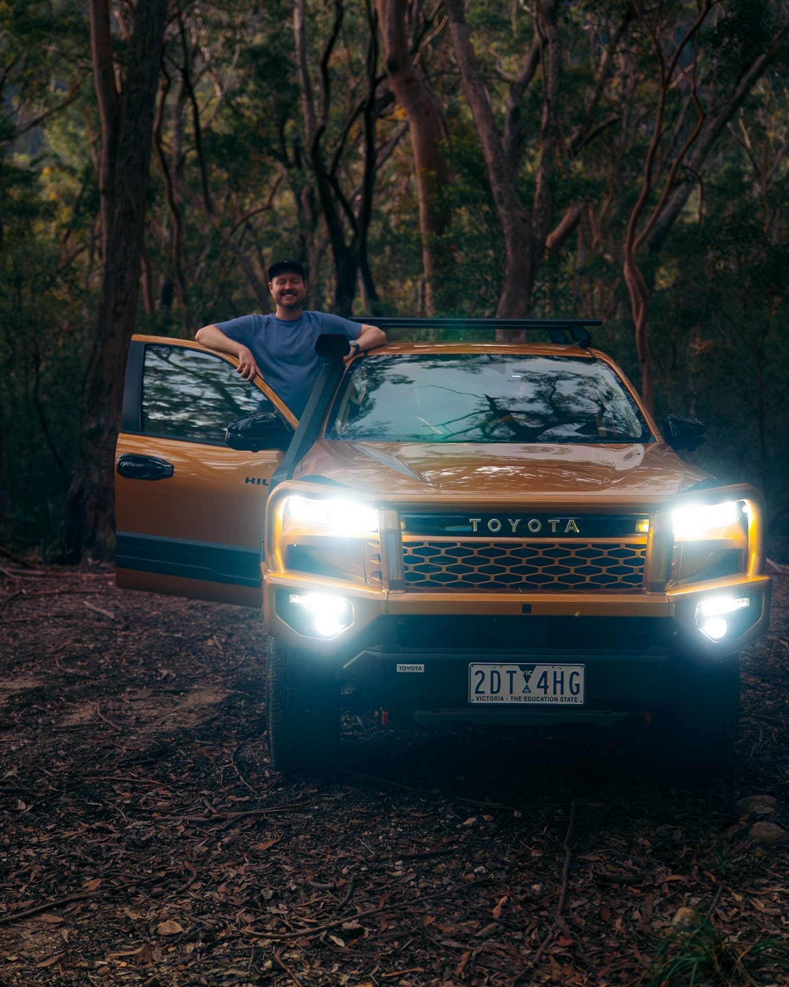 Everything We Love About the New Toyota HiLux After Driving It in the Bush, photos by Paul Lojszczyk, toyota hilux sr5, lights