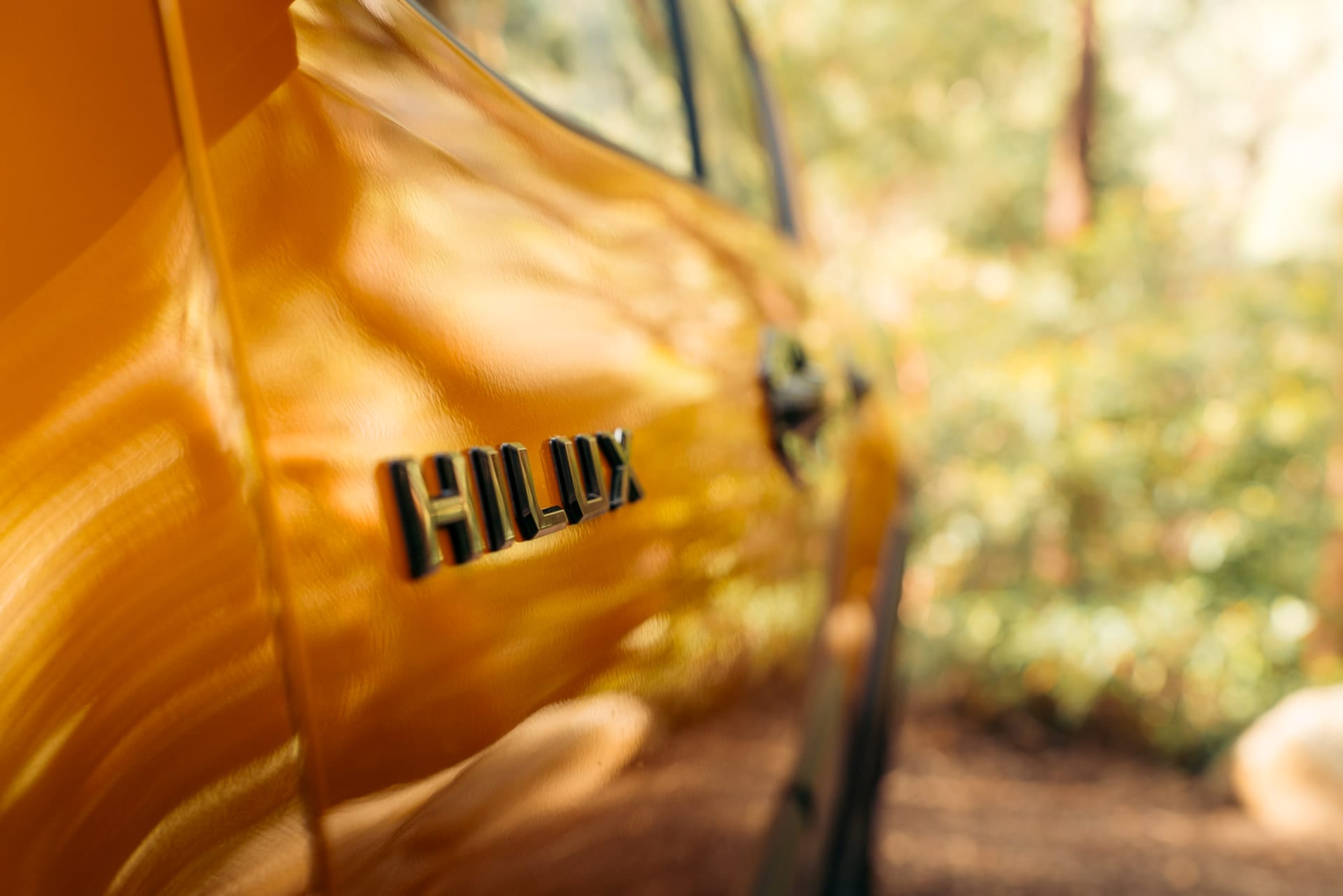 Everything We Love About the New Toyota HiLux After Driving It in the Bush, photos by Paul Lojszczyk, toyota hilux sr5, hilux badge